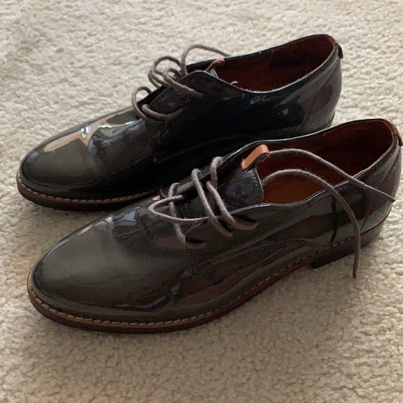 Regarde Le Ciel Size 37 Patent Lace-up Shoes - Picture 4 of 9